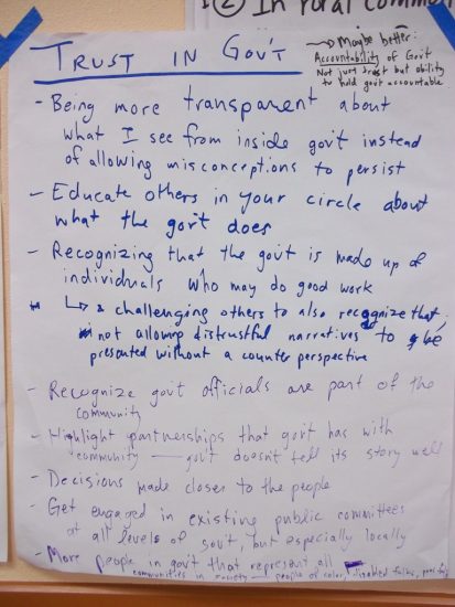 Trust in Government, pg. 1